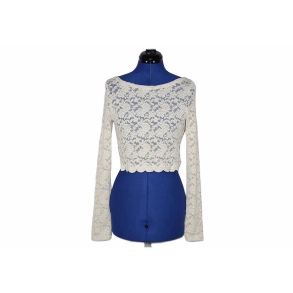 Floral Mesh Crop Top Bought At Nasty Gal - Picture 2 of 7